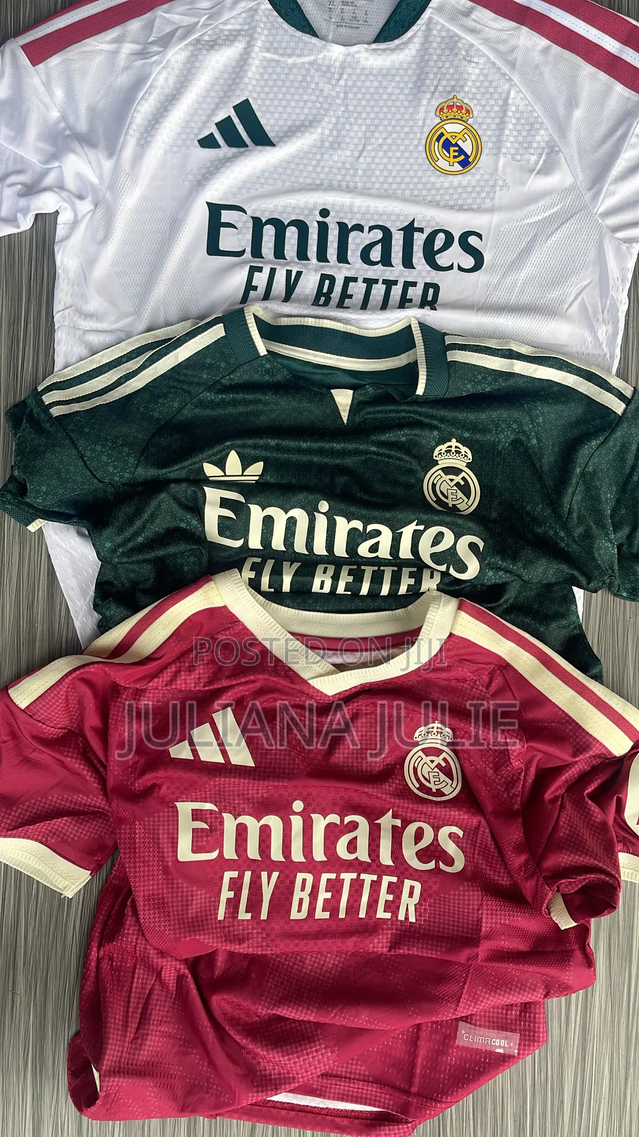 Authentic Madrid Kit 2026/27 Available