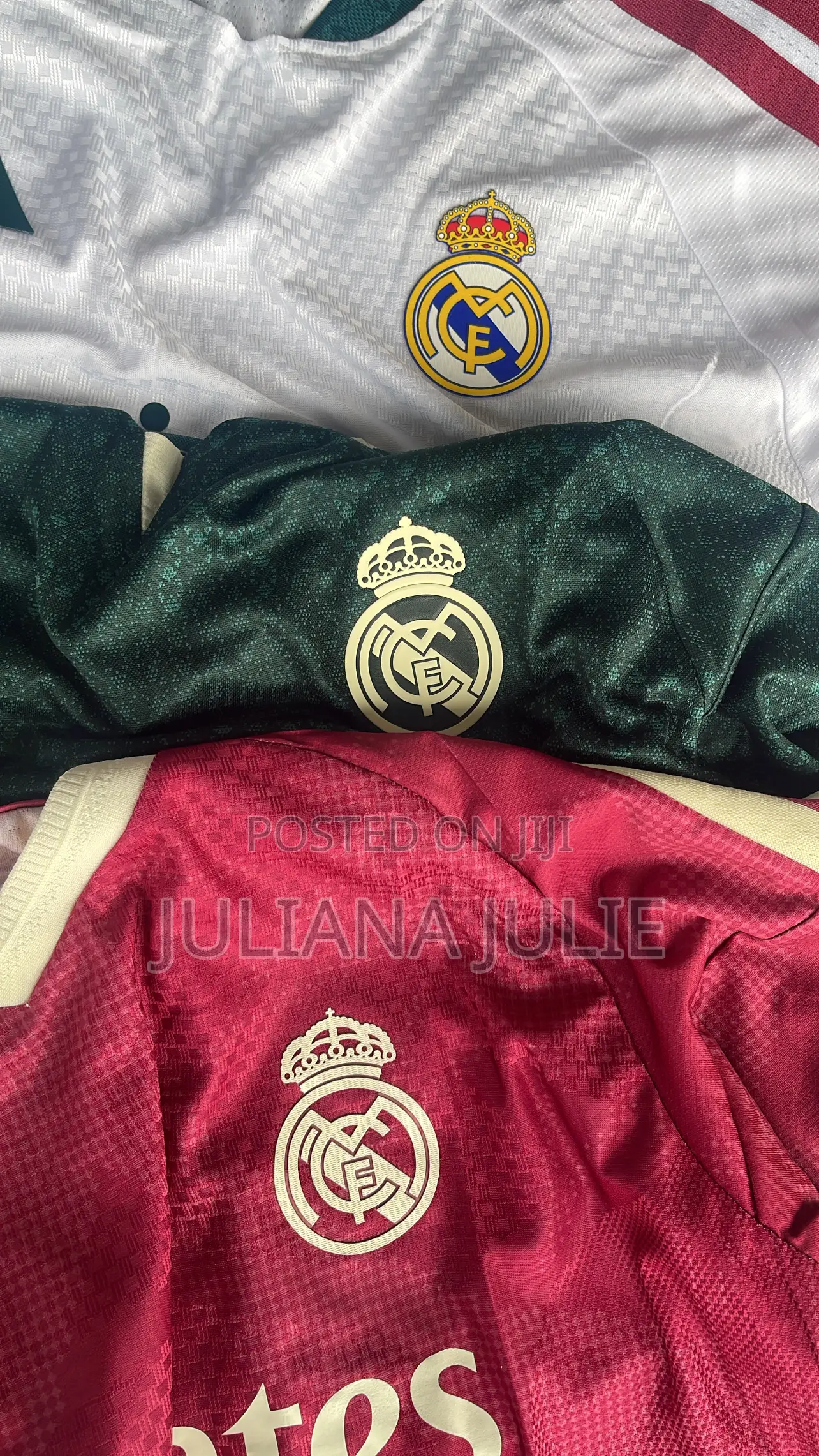 Authentic Madrid Kit 2026/27 Available