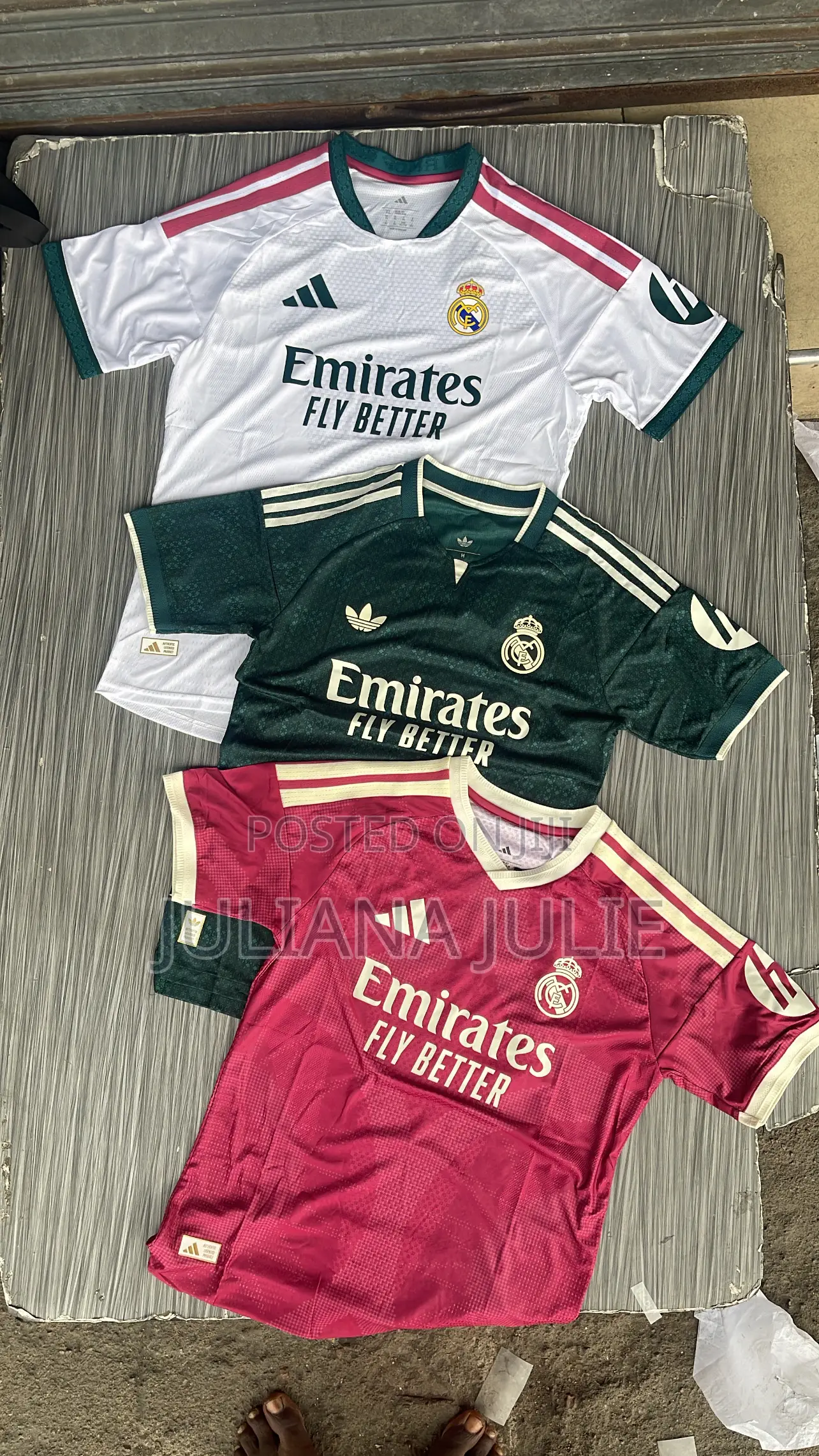 Authentic Madrid Kit 2026/27 Available