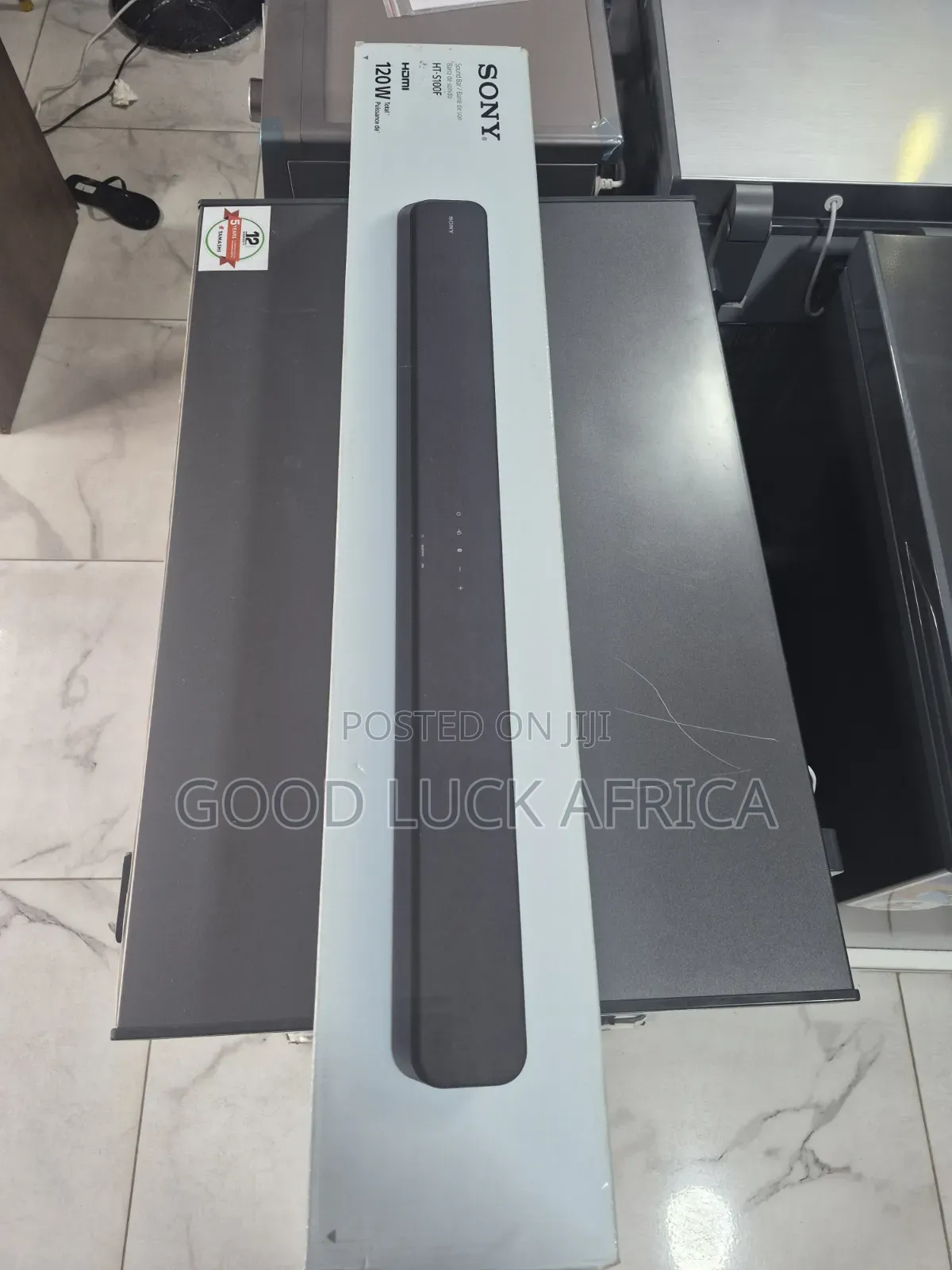 Sony 2ch Single Soundbar With Bluetooth Technology HT-S100F