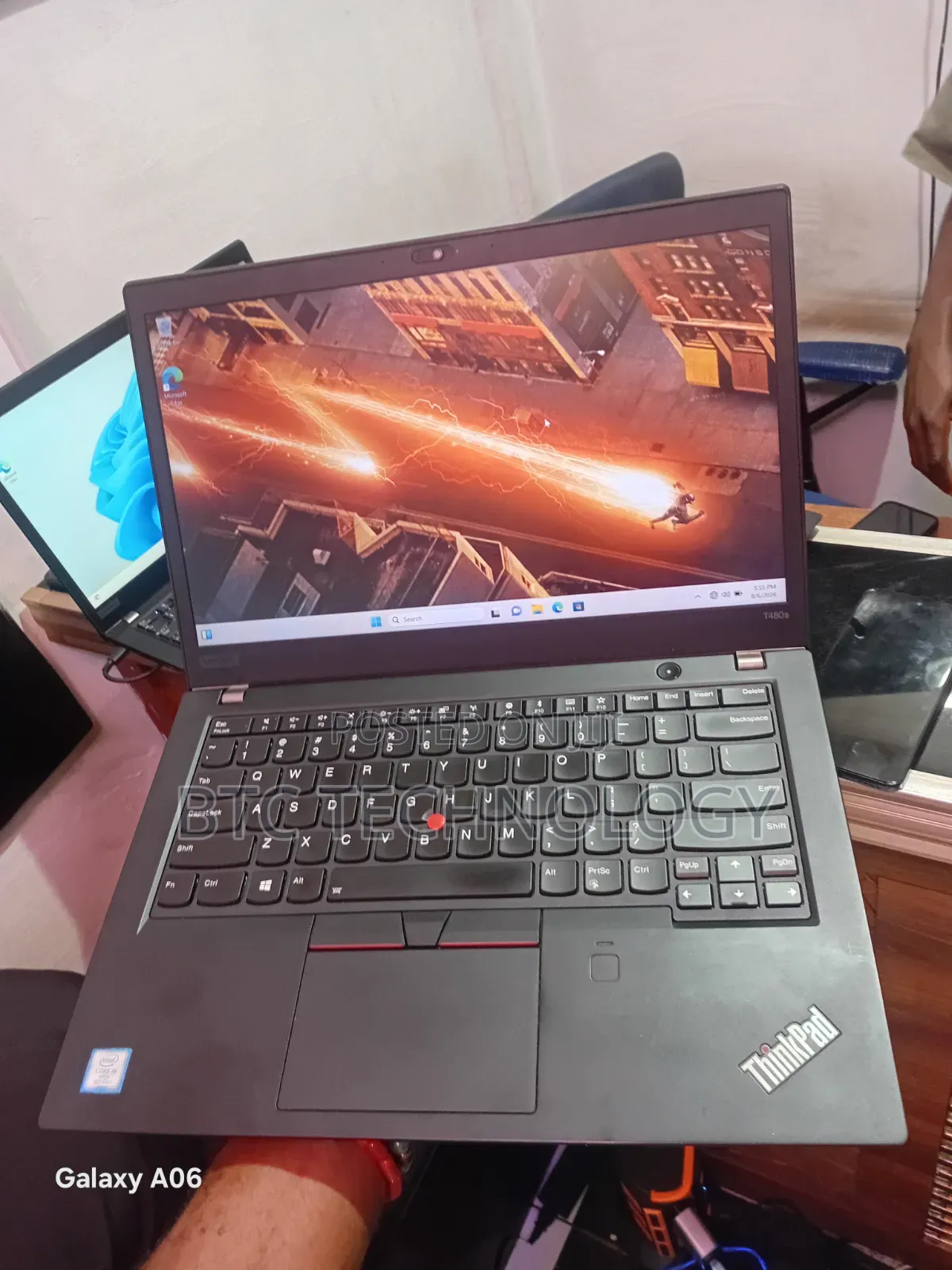 Laptop Lenovo ThinkPad T480s 8GB Intel Core i5 SSD 256GB