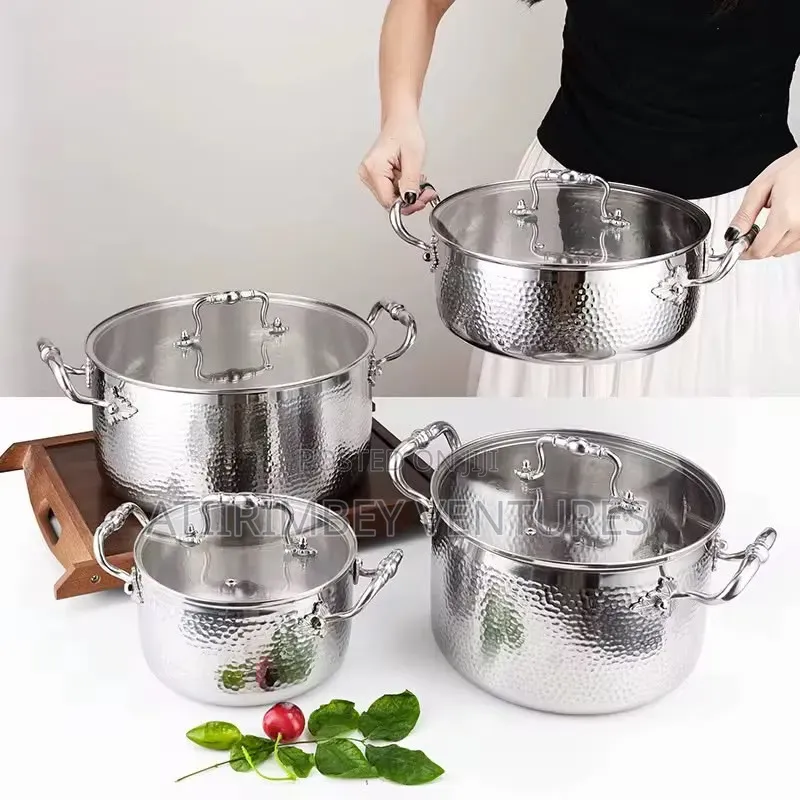 Uakeen Quality Stainless Steel Cookware Set