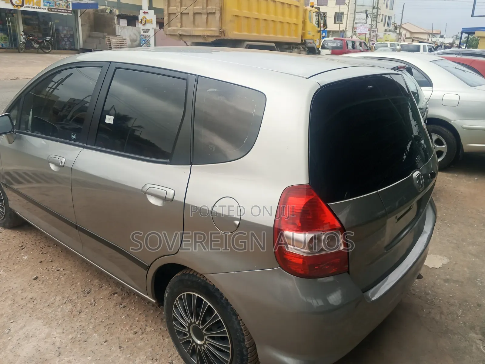 Honda Fit 2007 Gray