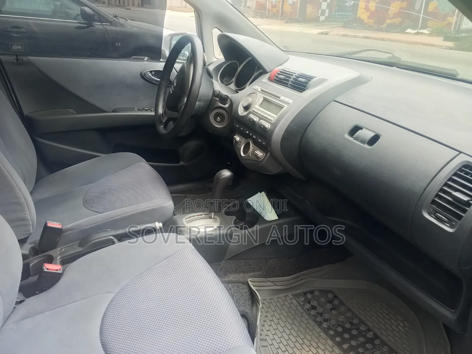 Honda Fit 2007 Gray