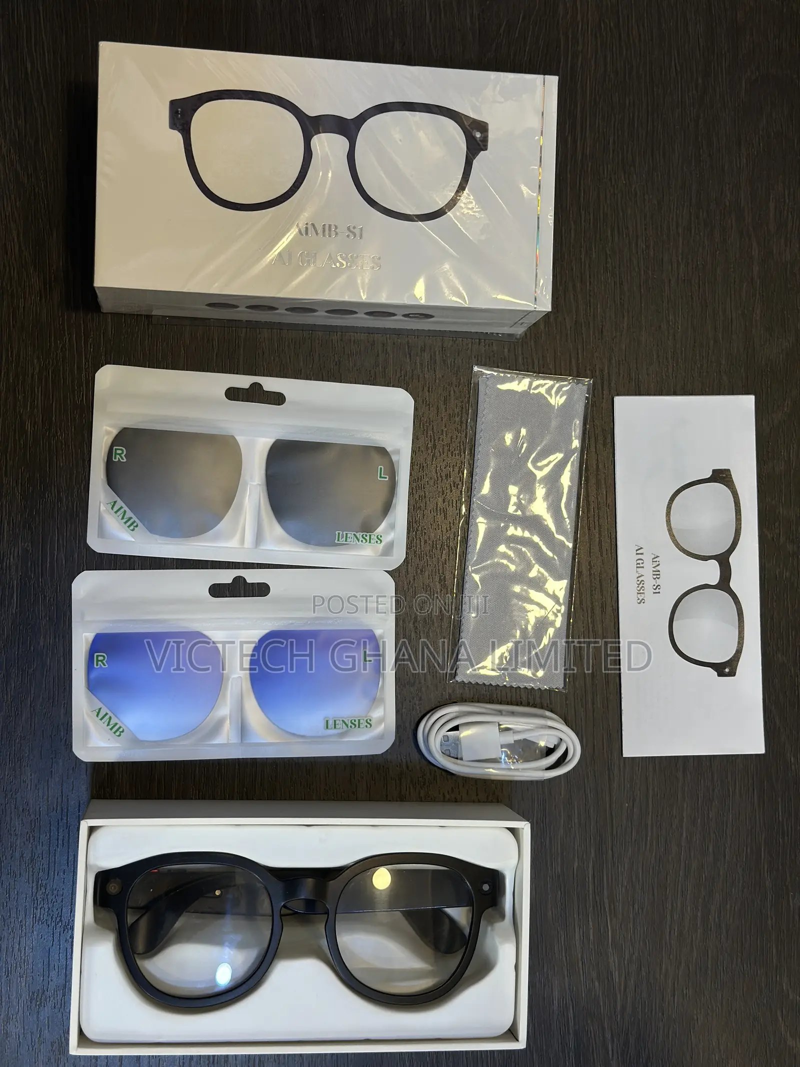 AiMB-S1 Smart Glasses 3in1 Lens