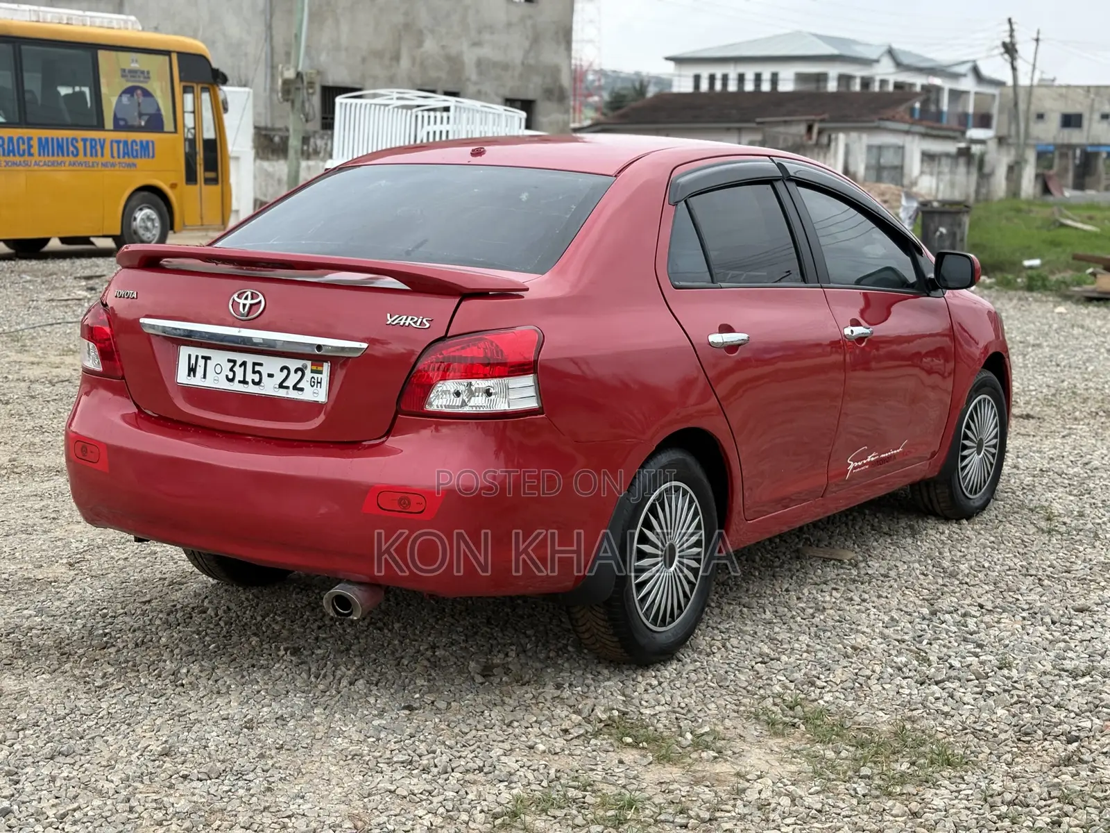 Toyota Yaris 2010 Red