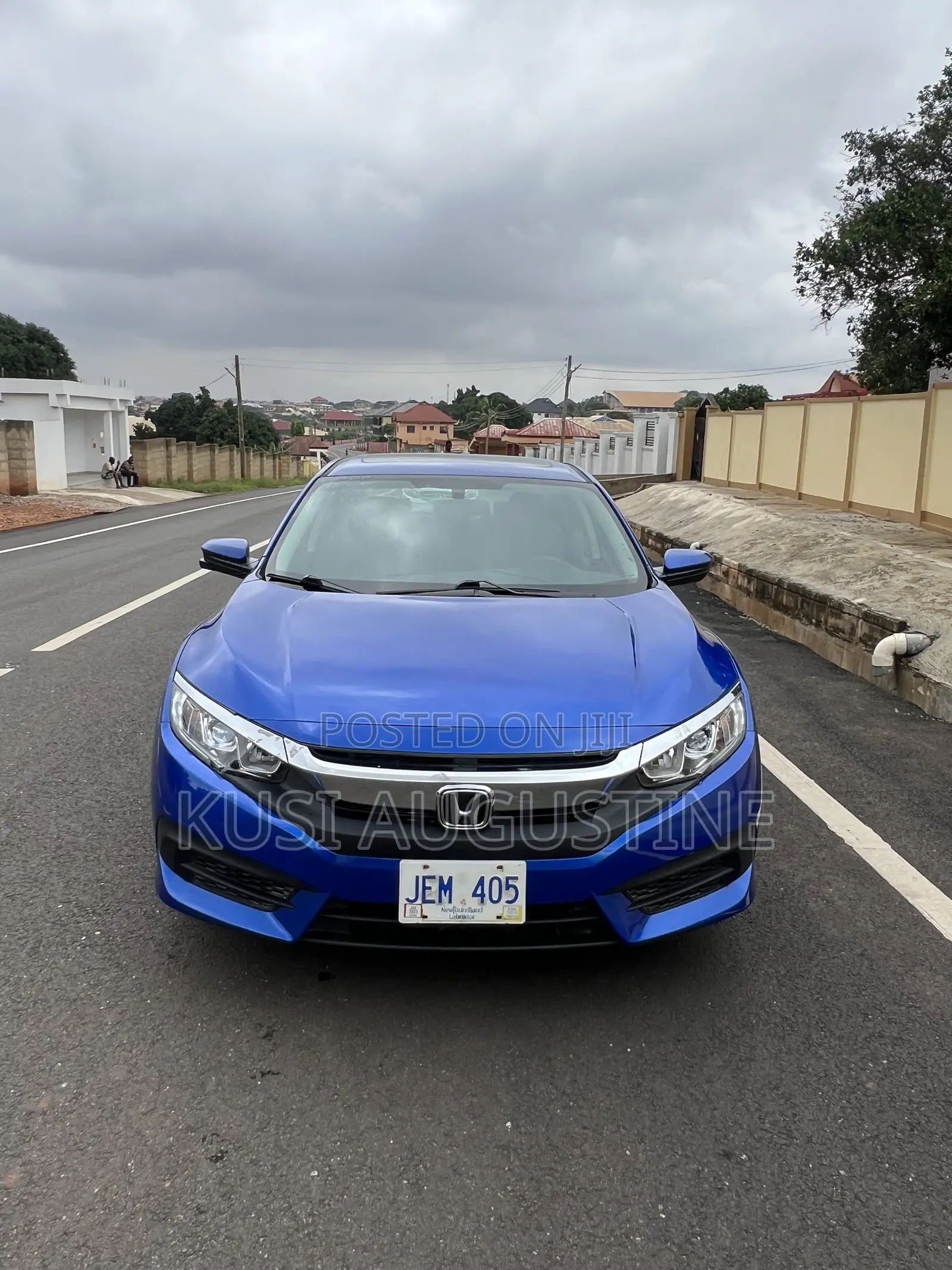 Honda Civic EX 4dr Sedan (1.5L 4cyl) 2016 Blue