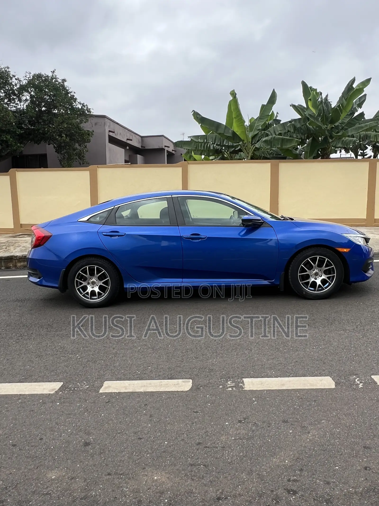 Honda Civic EX 4dr Sedan (1.5L 4cyl) 2016 Blue