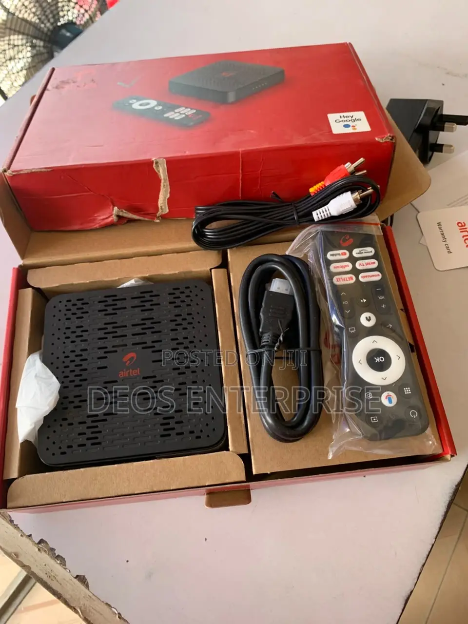 Airtel TV Box With Inbuilt Router + Lifetime Wi-Fi