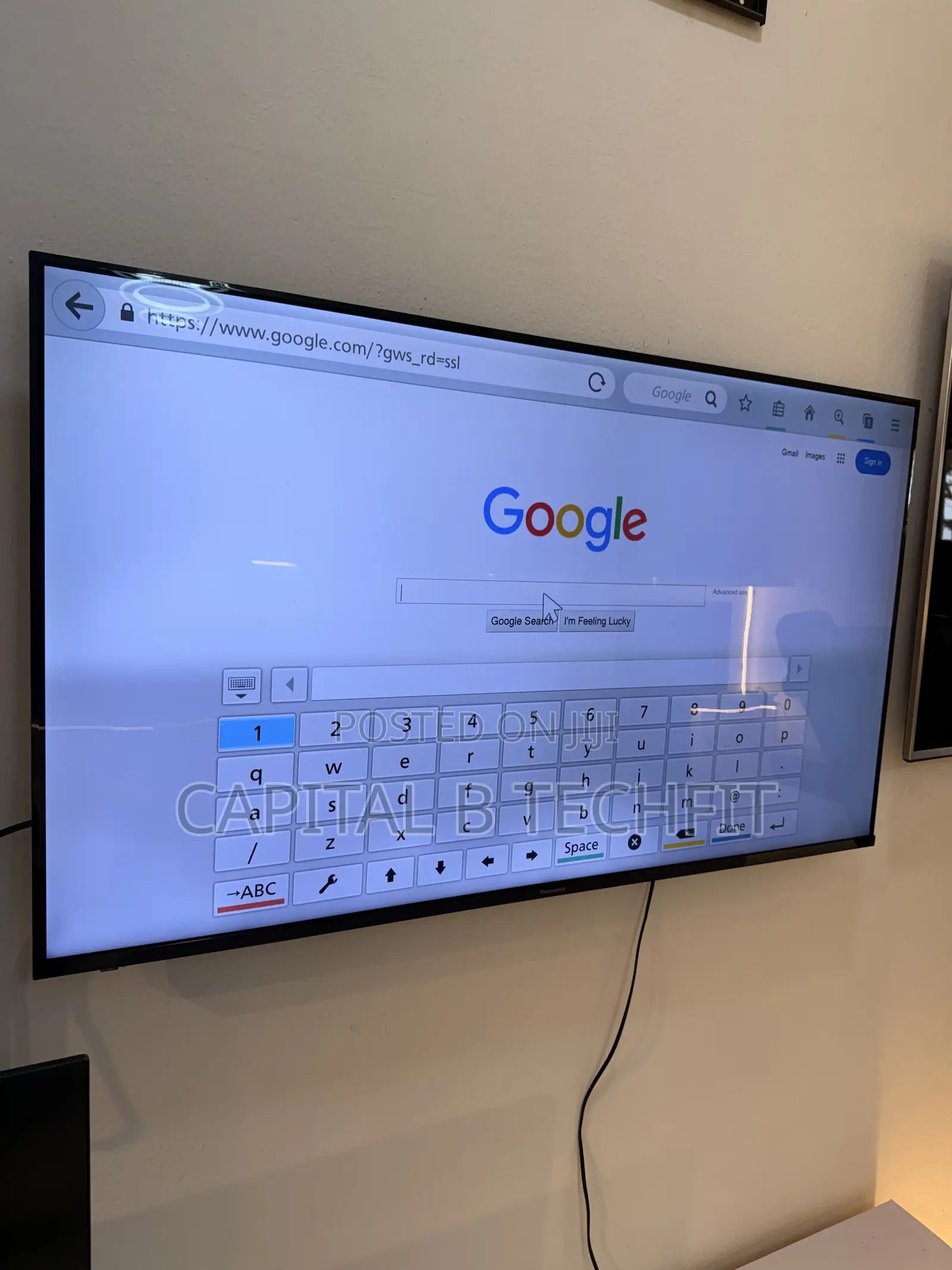 50inches Panasonic Smart Oled Machine /Super Sony Sound Bar