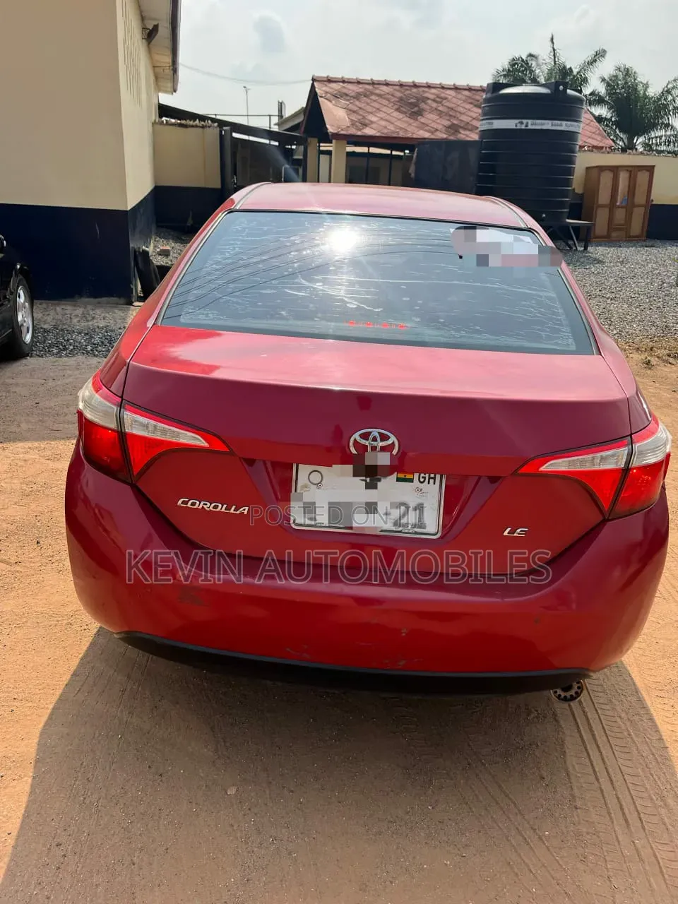 Toyota Corolla 2016 Red