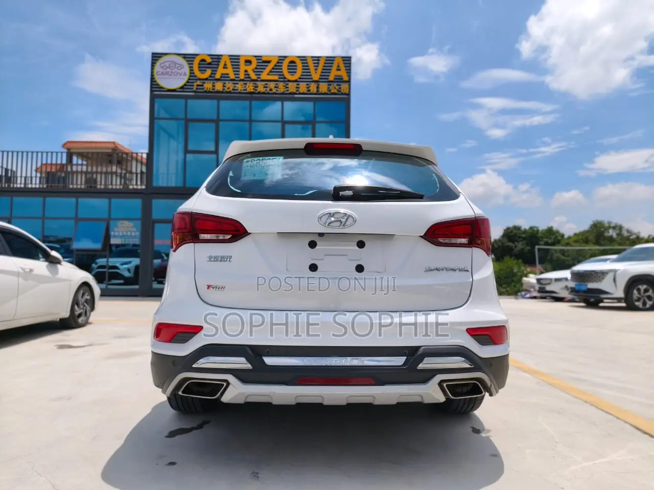 Hyundai Santa Fe Limited AWD 2017 White