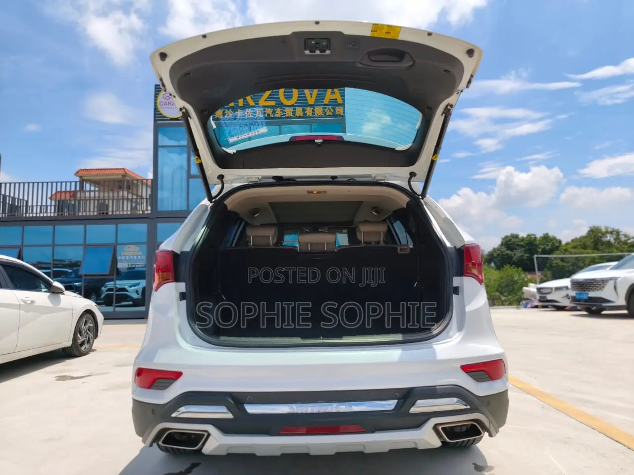Hyundai Santa Fe Limited AWD 2017 White