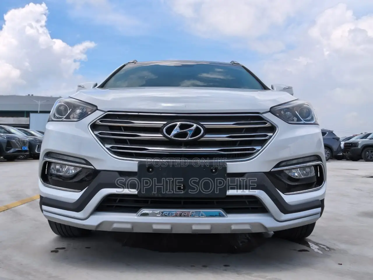 Hyundai Santa Fe Limited AWD 2017 White
