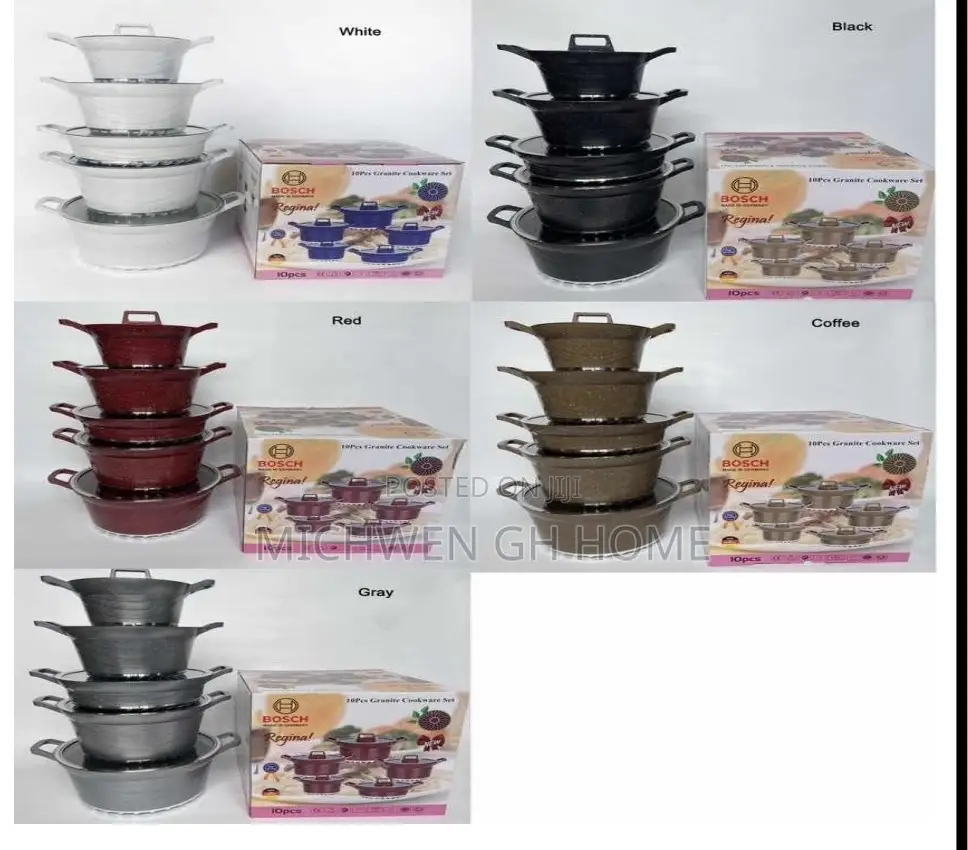 10pcs Bosch Nonstick Cookware Set