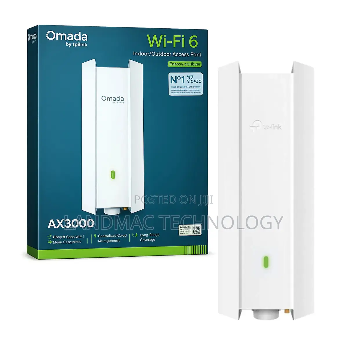 Wifi 6 AX3000 Omada MU-MIMO Externo EAP650-OUTDOOR TP-Link
