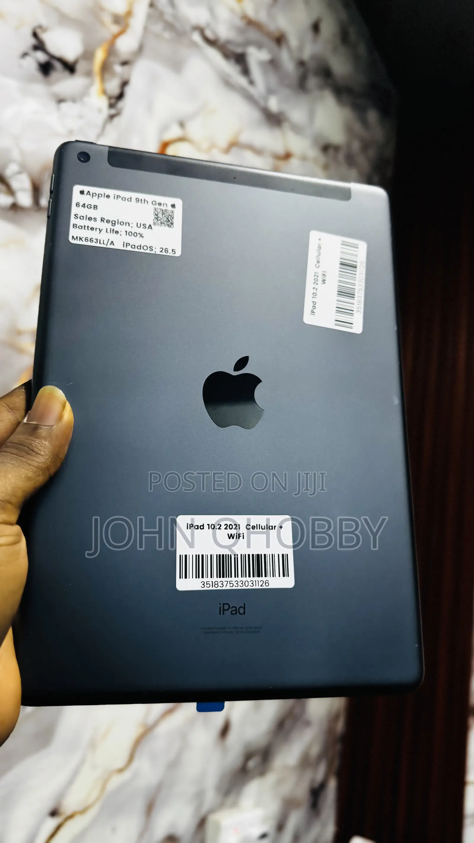 Apple iPad 10.2 (2021) 64 GB Gray