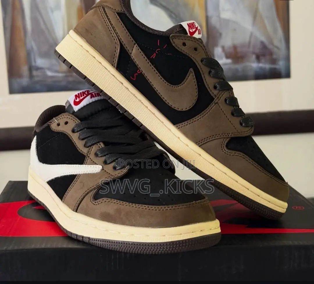 Nike Air Jordan 1 Low X Travis Scott Mocha