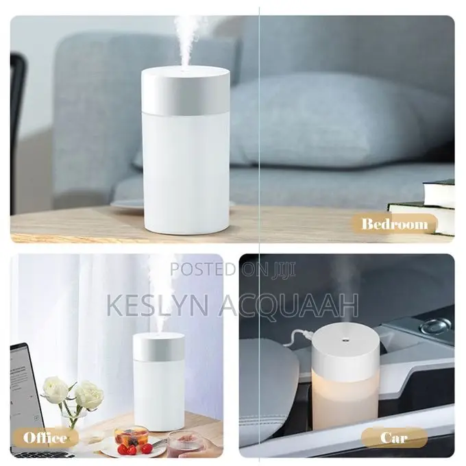 260mL Mist Humidifier Diffuser Colorful Night Light Quiet SKU 737718