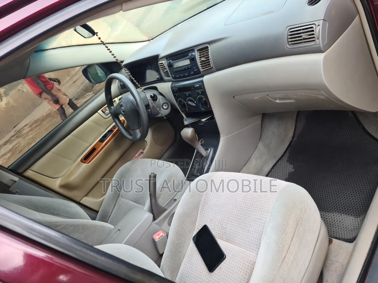 Toyota Corolla 2007 Burgundy