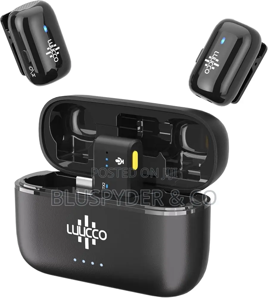 Luucco Minipods (USB-C) Type C Wireless Lavalier Microphone