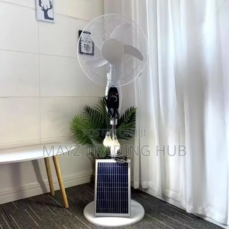 Rechargeable Solar Fan