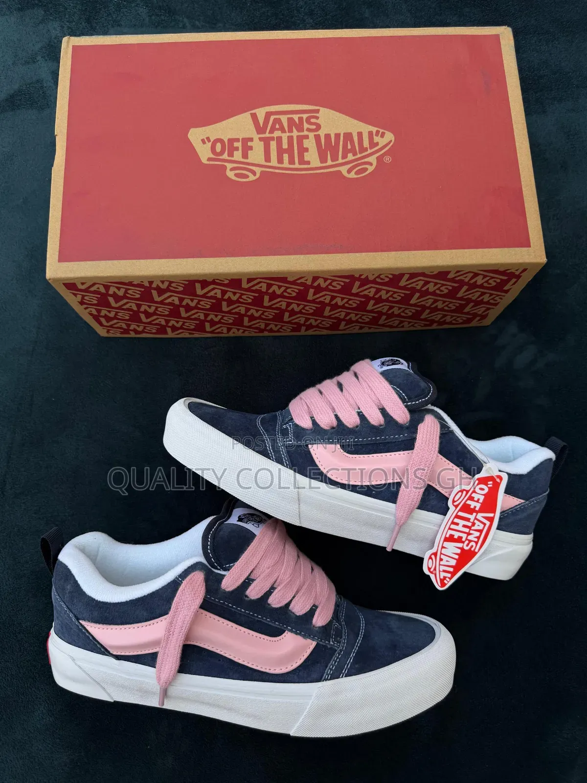 Vans Knu Skool Blue/Pink