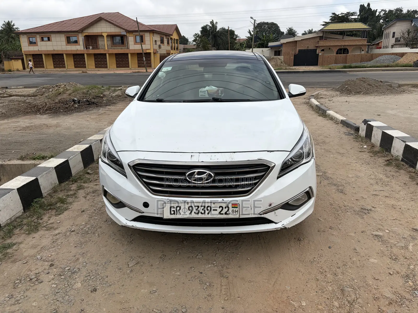 Hyundai Sonata SE 4dr Sedan (2.4L 4cyl 6A) 2015 White