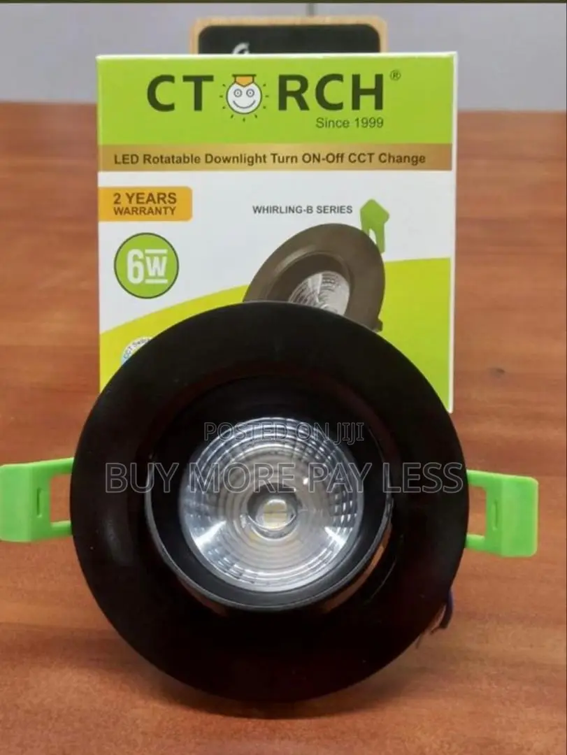 7watts Ctouch Spot Lights Black Body