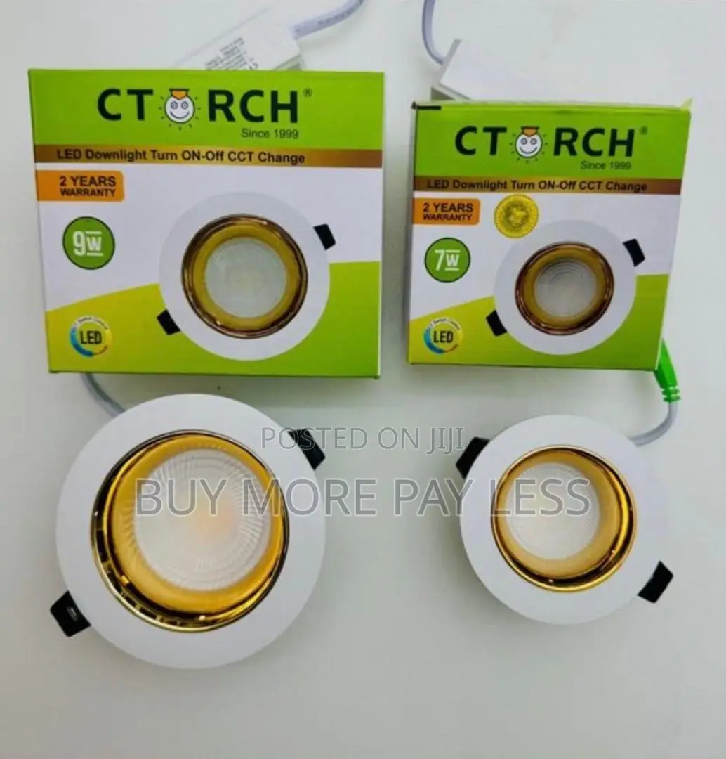 7watts Ctouch Spot Lights Black Body