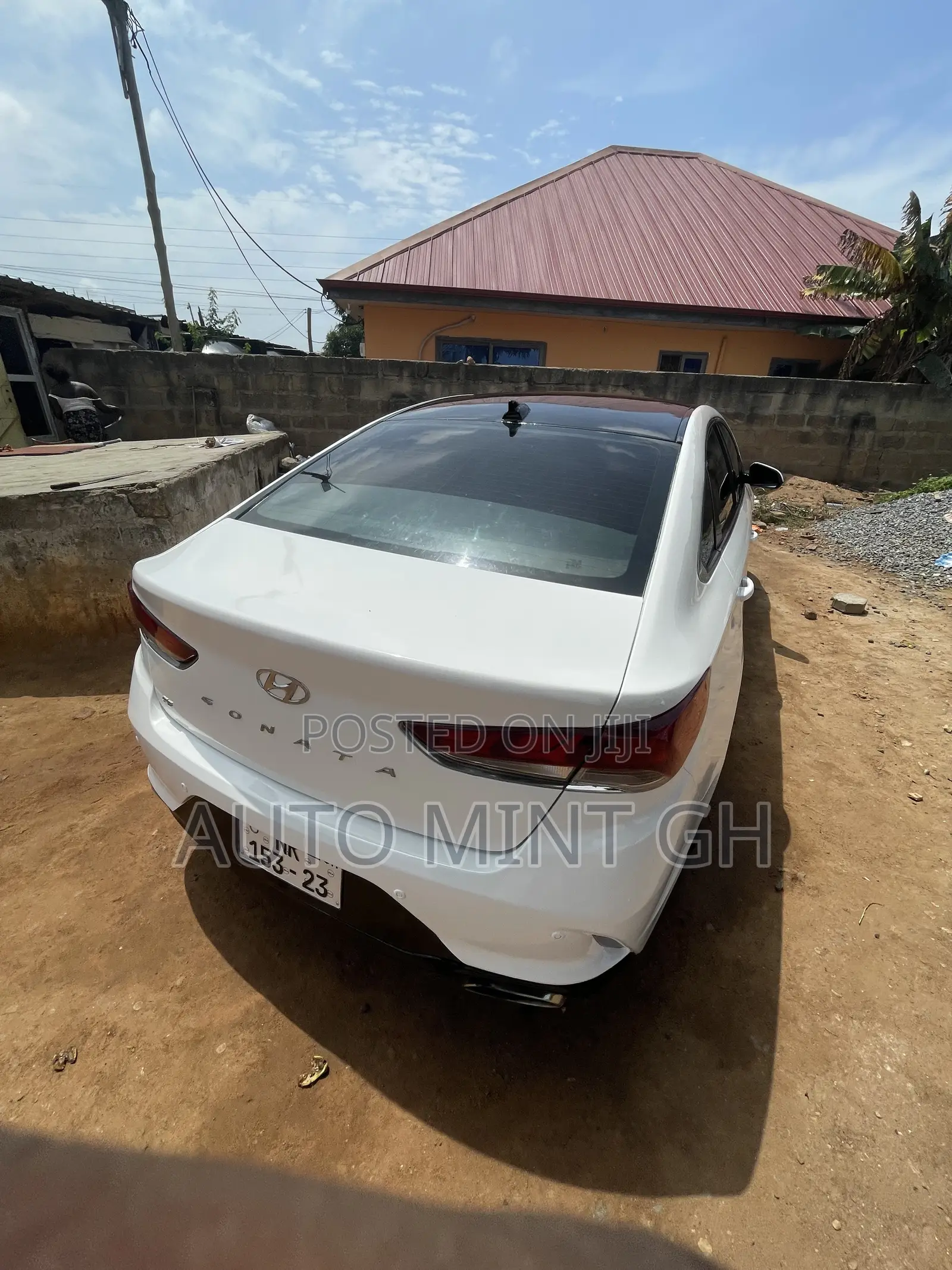 Hyundai Sonata SE 2019 White