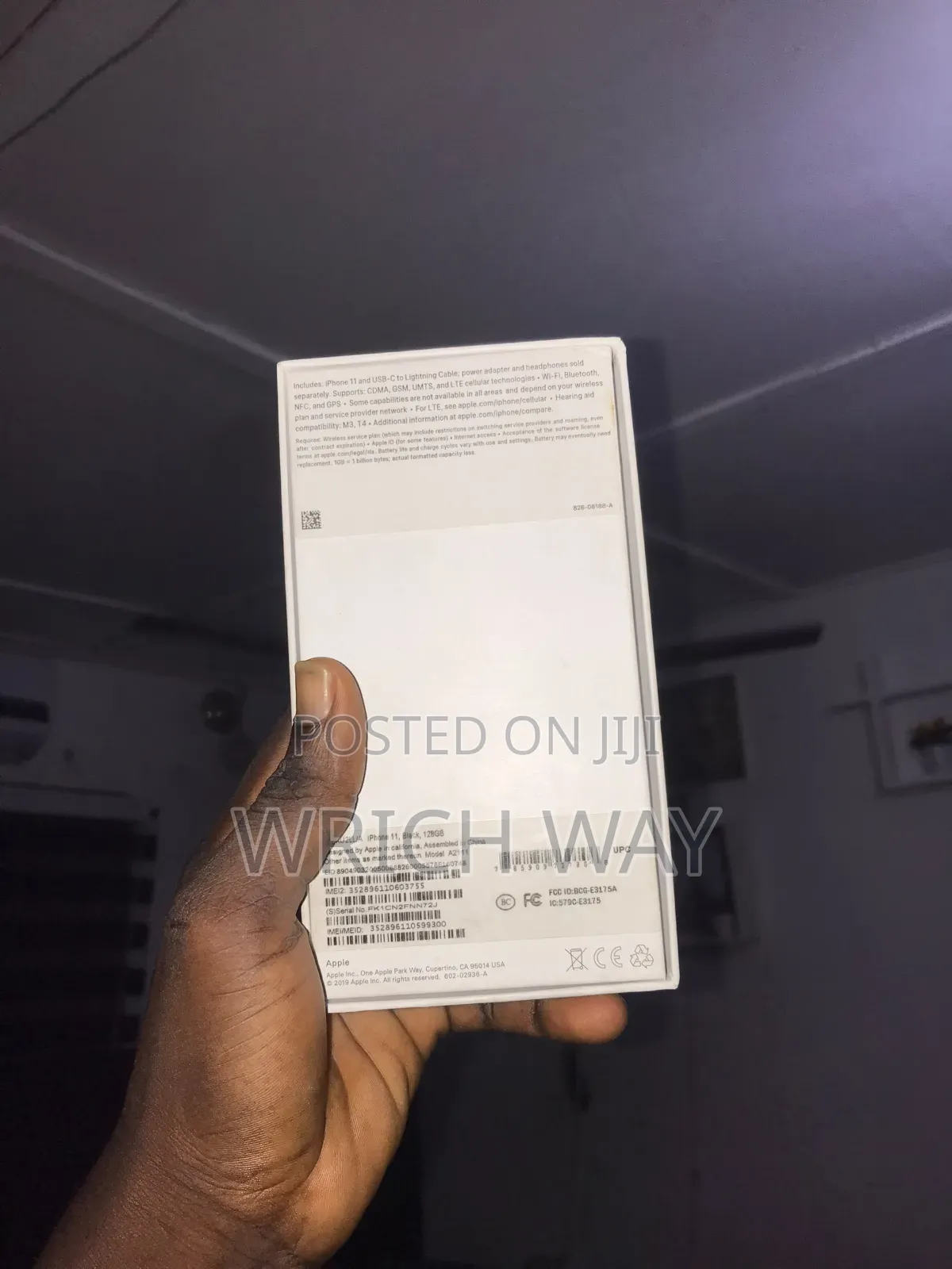 New Apple iPhone 11 128 GB Black