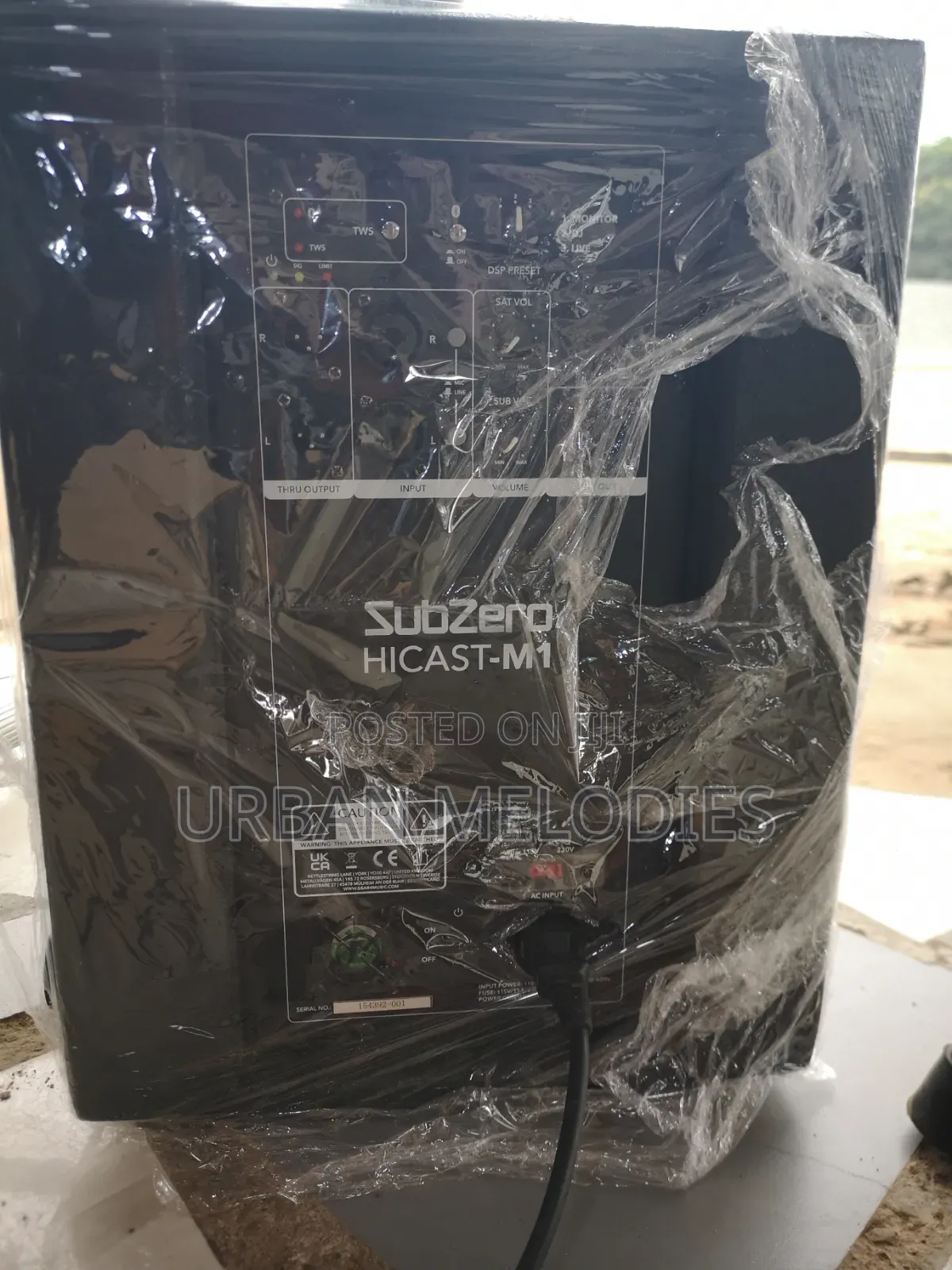SubZero HiCAST M1 Active Subwoofer