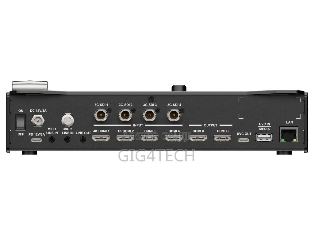 FEELWORLD L3 PRO 9+1 Channel Video Mixer Switcher 4 HDMI 4 SDI