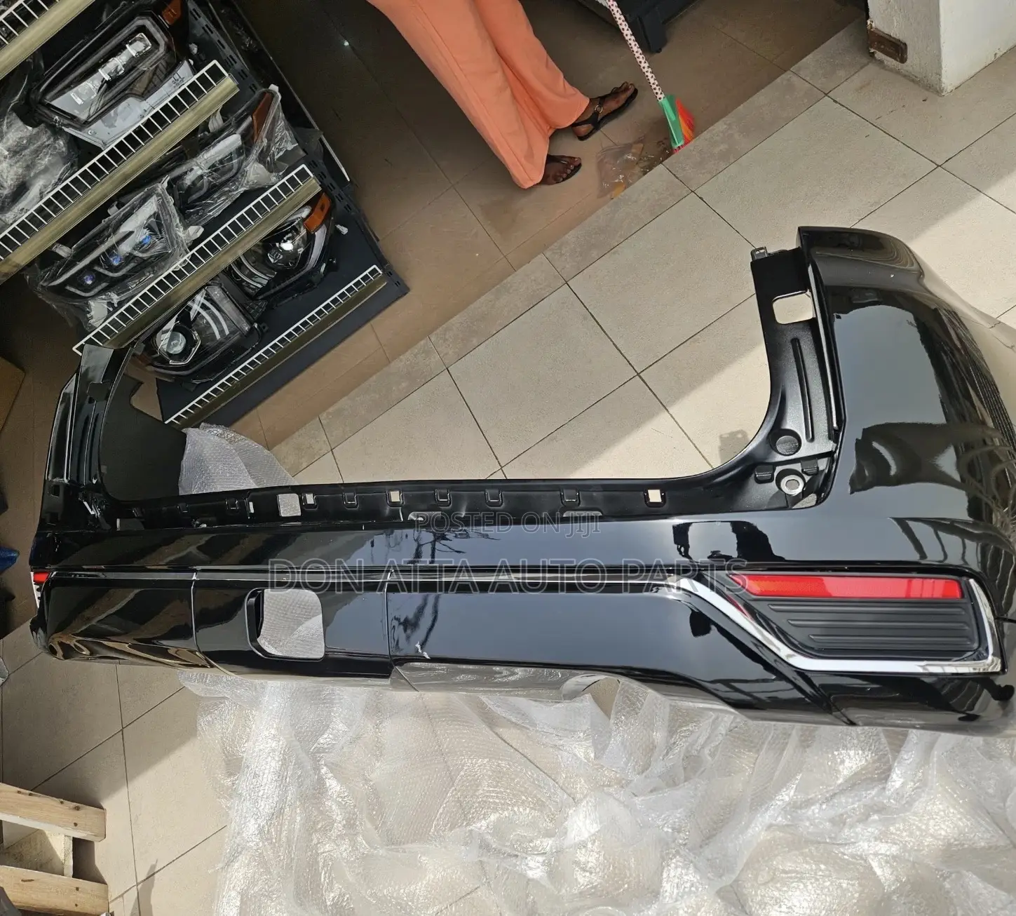  Toyota Land Cruiser 300 2024 Back Bumper Available! Autoparts Qatar