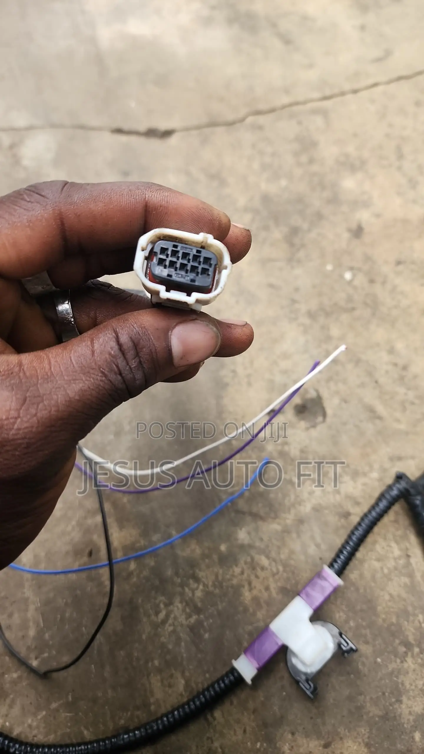 Lexus Highlander 2021-2023 Back Bumper Parking Aid System Wiring