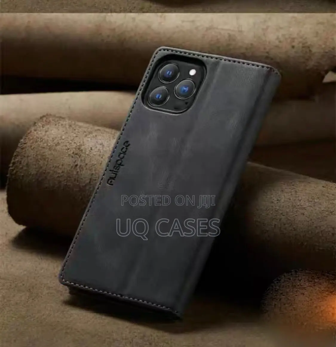 Flip Leather iPhone 12 Pro Max Series Case (Free Delivery Accra)