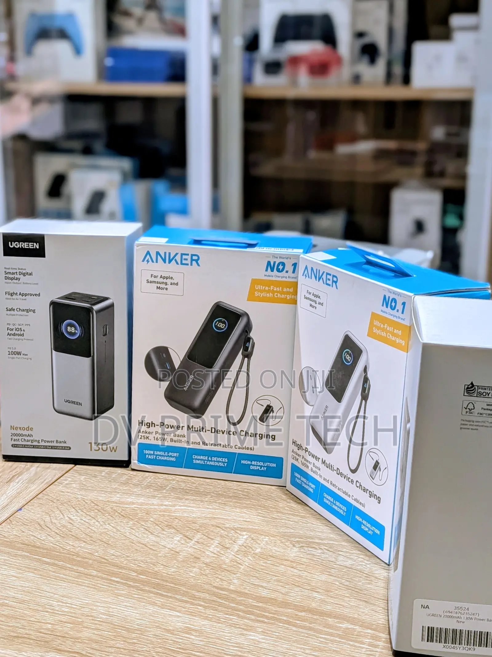 ANKER POWER BANK (165w) Phone and Laptop
