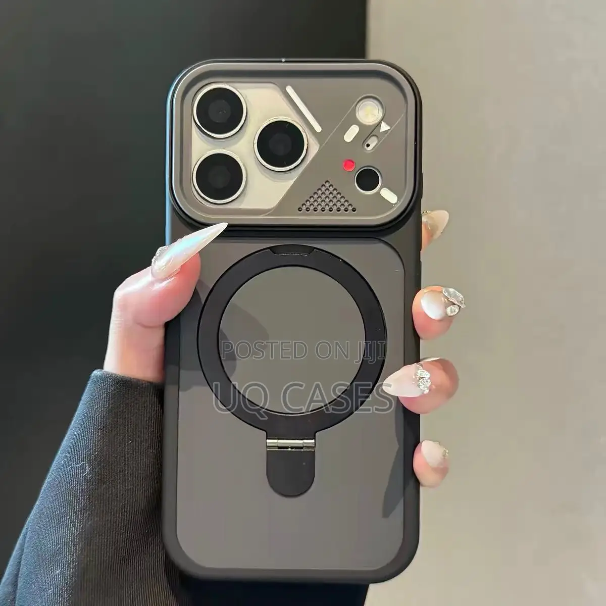 iPhone Case With Stand 12 Pro Max To17 Promax(Free Delivery Accra