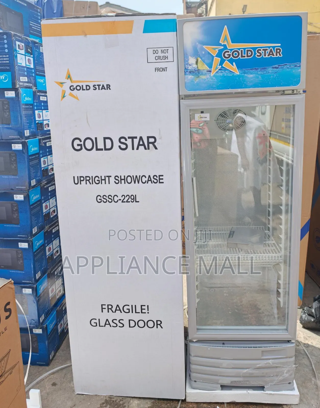 Gold Star Display Fridge (229L)