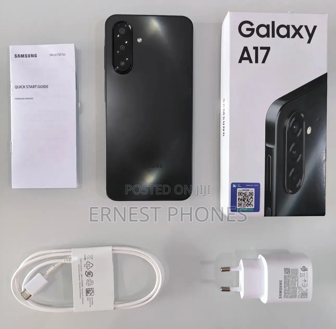New Samsung Galaxy A17 5G 256 GB Black