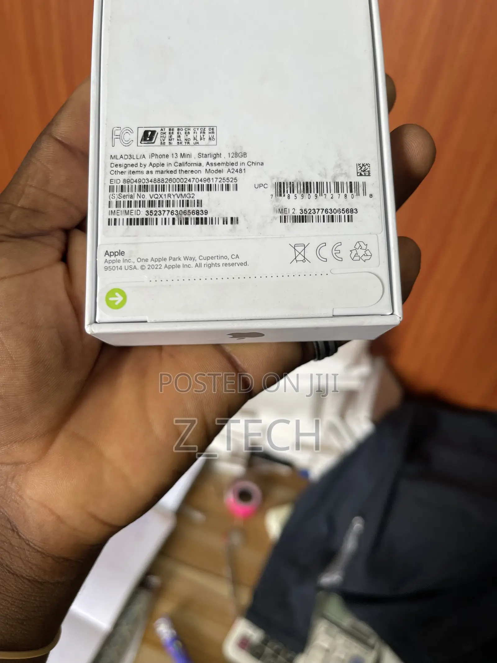 New Apple iPhone 13 Mini 128 GB White