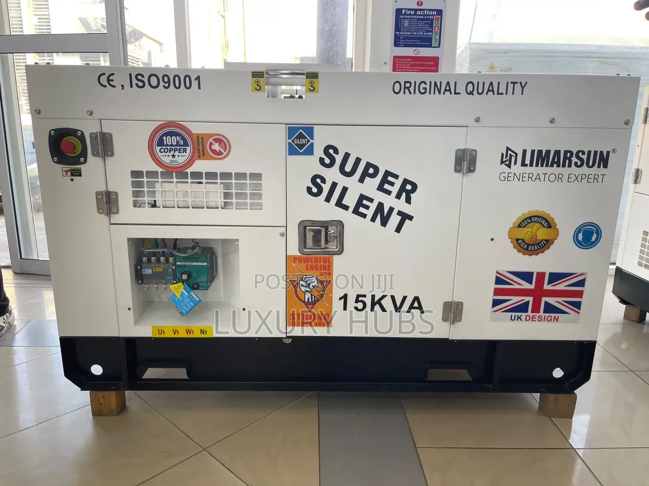Brand New Limarsum 15KVA Diesel Generator – Heavy Duty Power