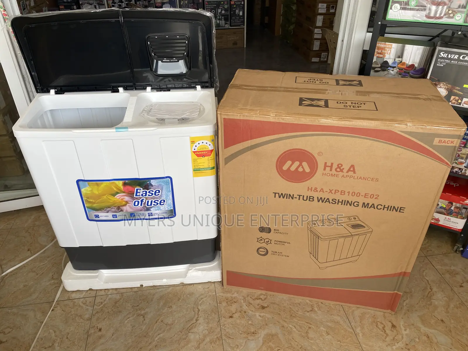10kg New 2-in-1 Twin Tub Washer With Wash Spin