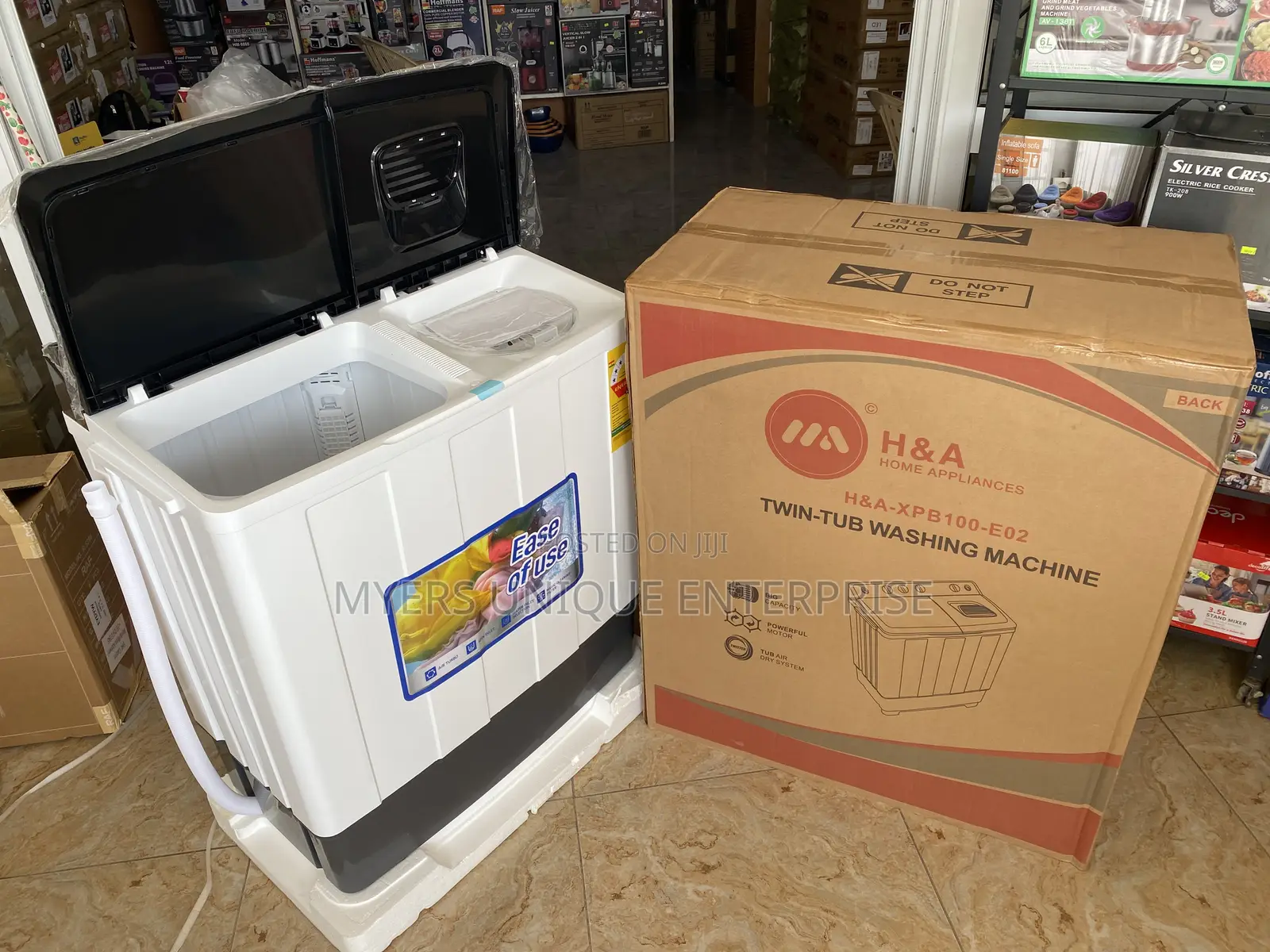 10kg New 2-in-1 Twin Tub Washer With Wash Spin
