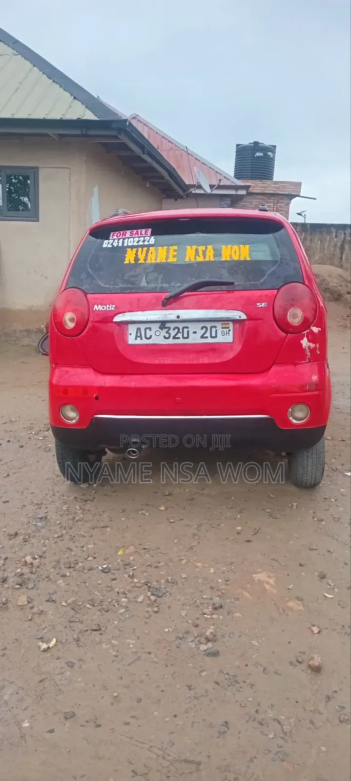 Daewoo Matiz 2010 Red