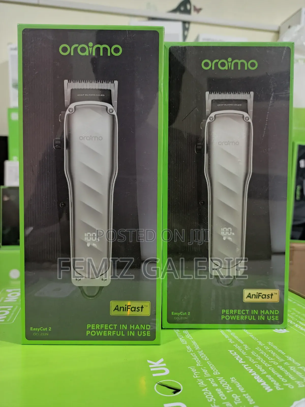 Oraimo EasyCut 2 10W Super Powerful Quick Charge Hair Clipper