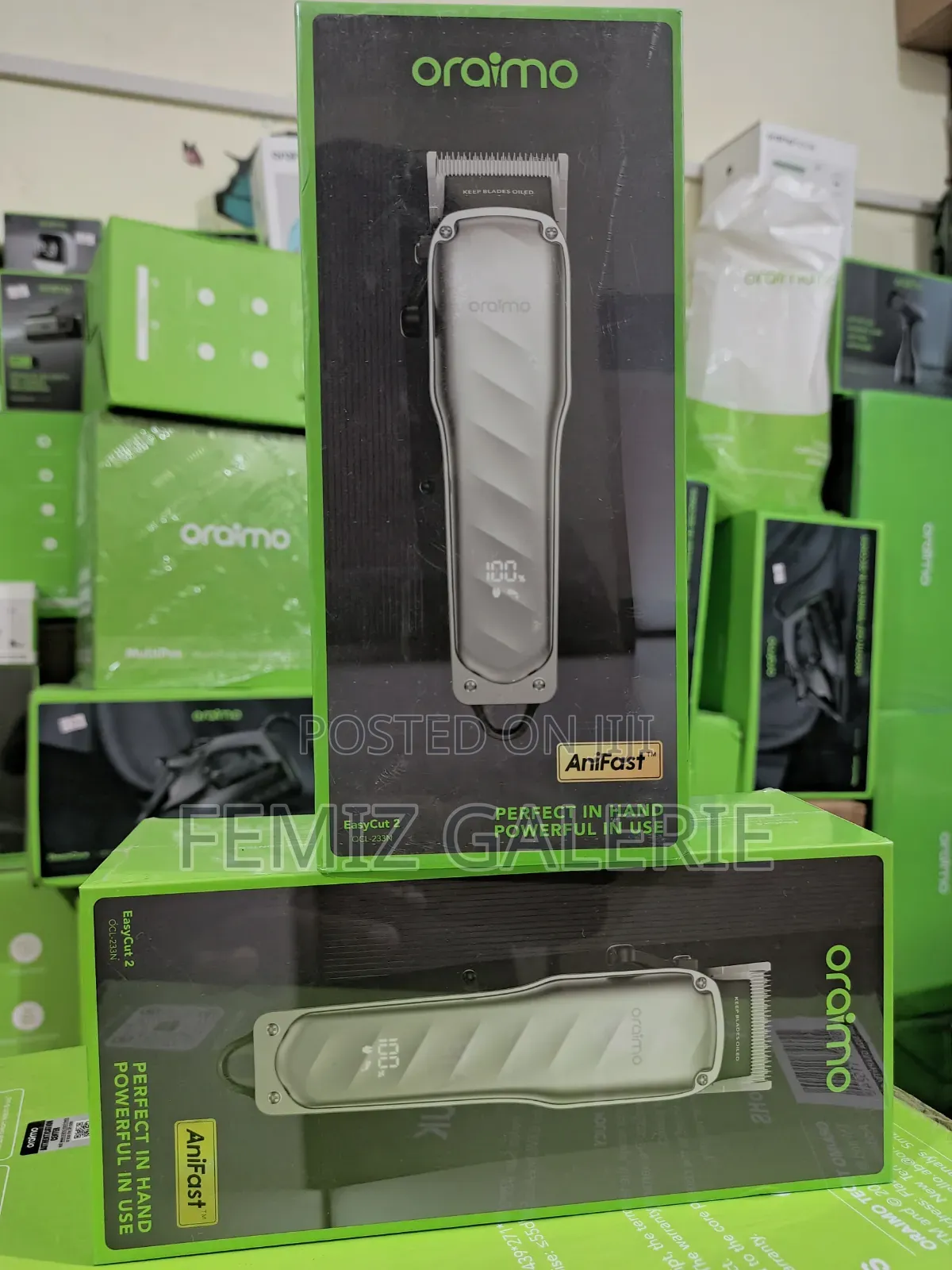 Oraimo EasyCut 2 10W Super Powerful Quick Charge Hair Clipper