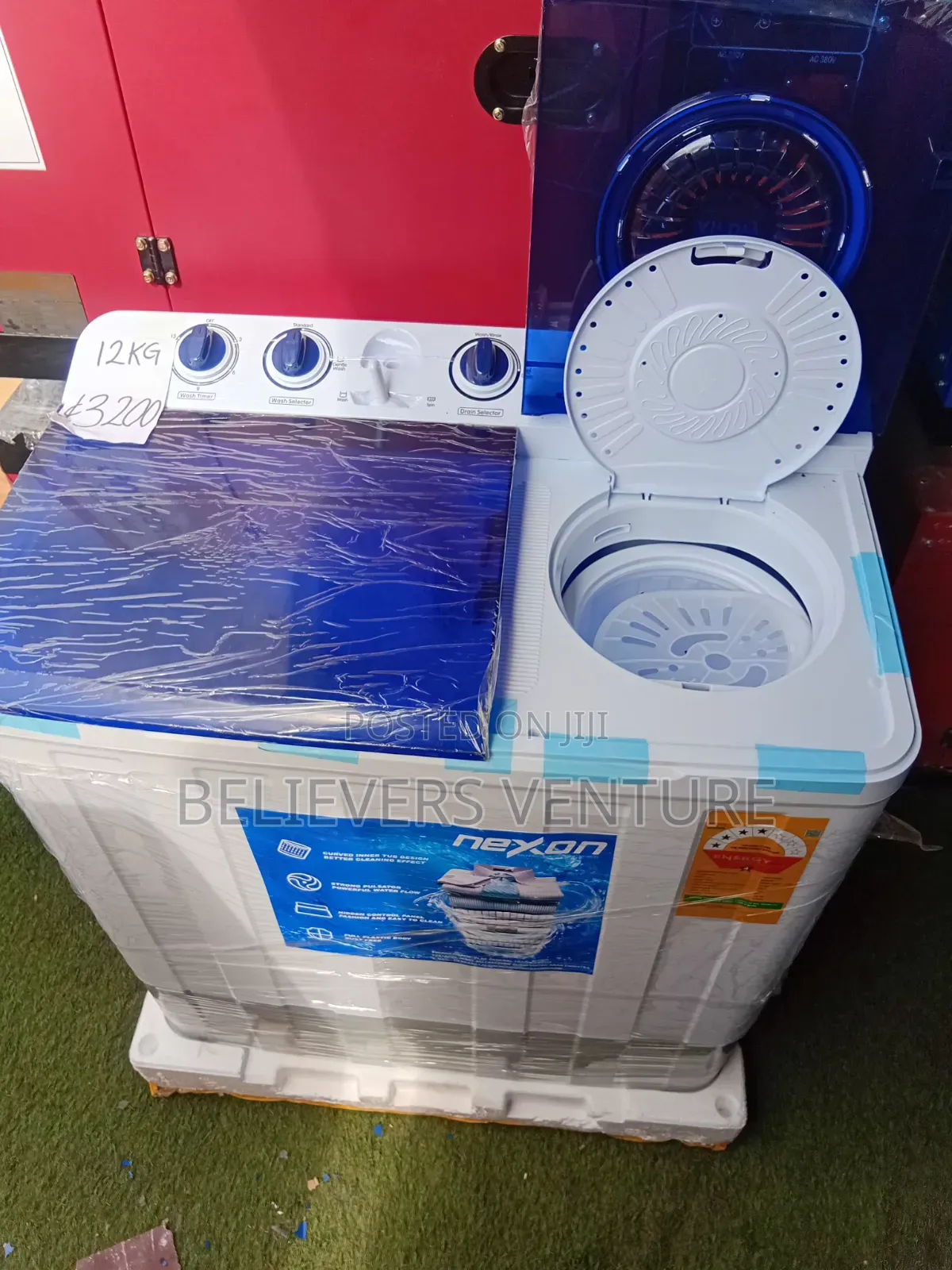 Nexon 12KG Top Load Washing Machine – Fast Wash 12KG