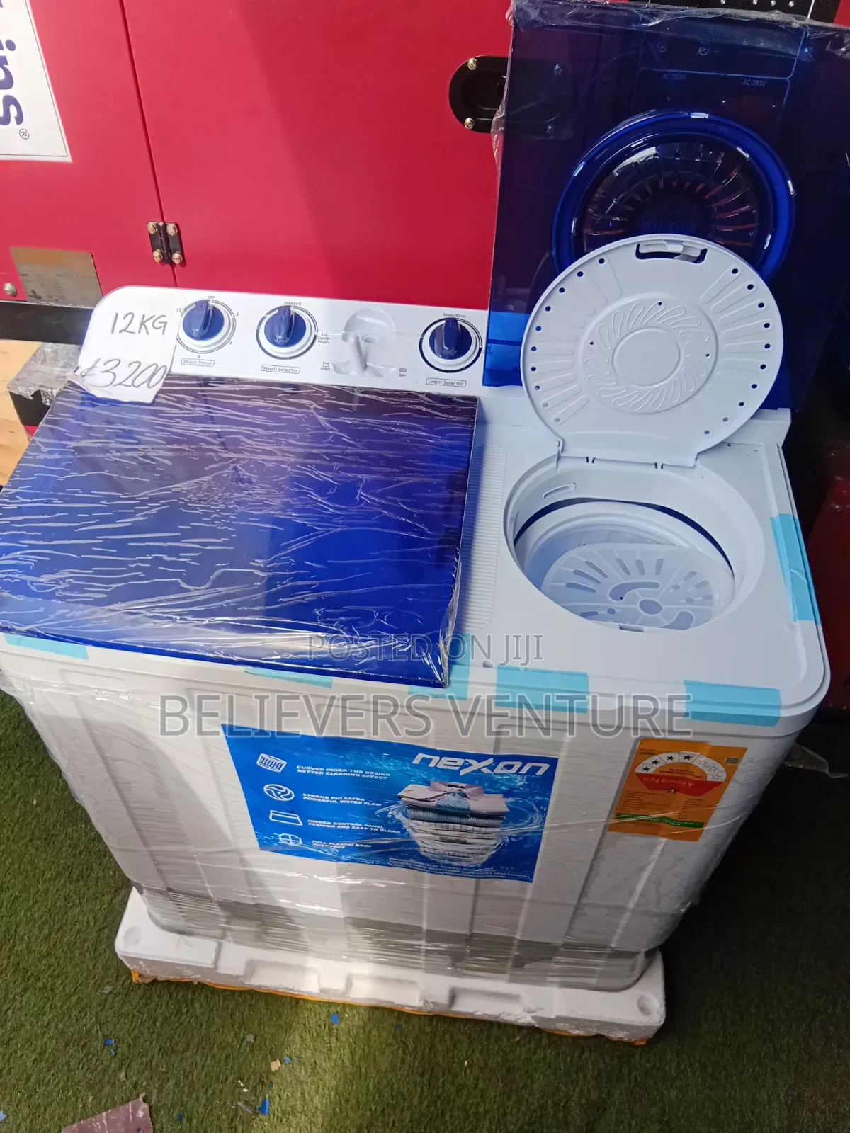 Nexon 12KG Top Load Washing Machine – Fast Wash 12KG